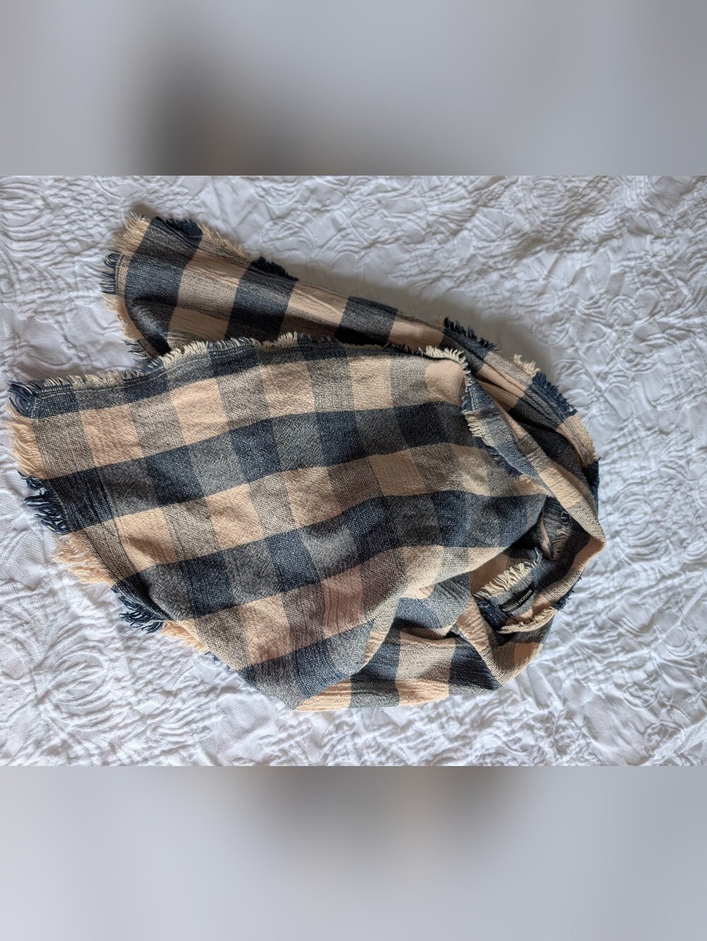 Mansion Scotch checkered scarf